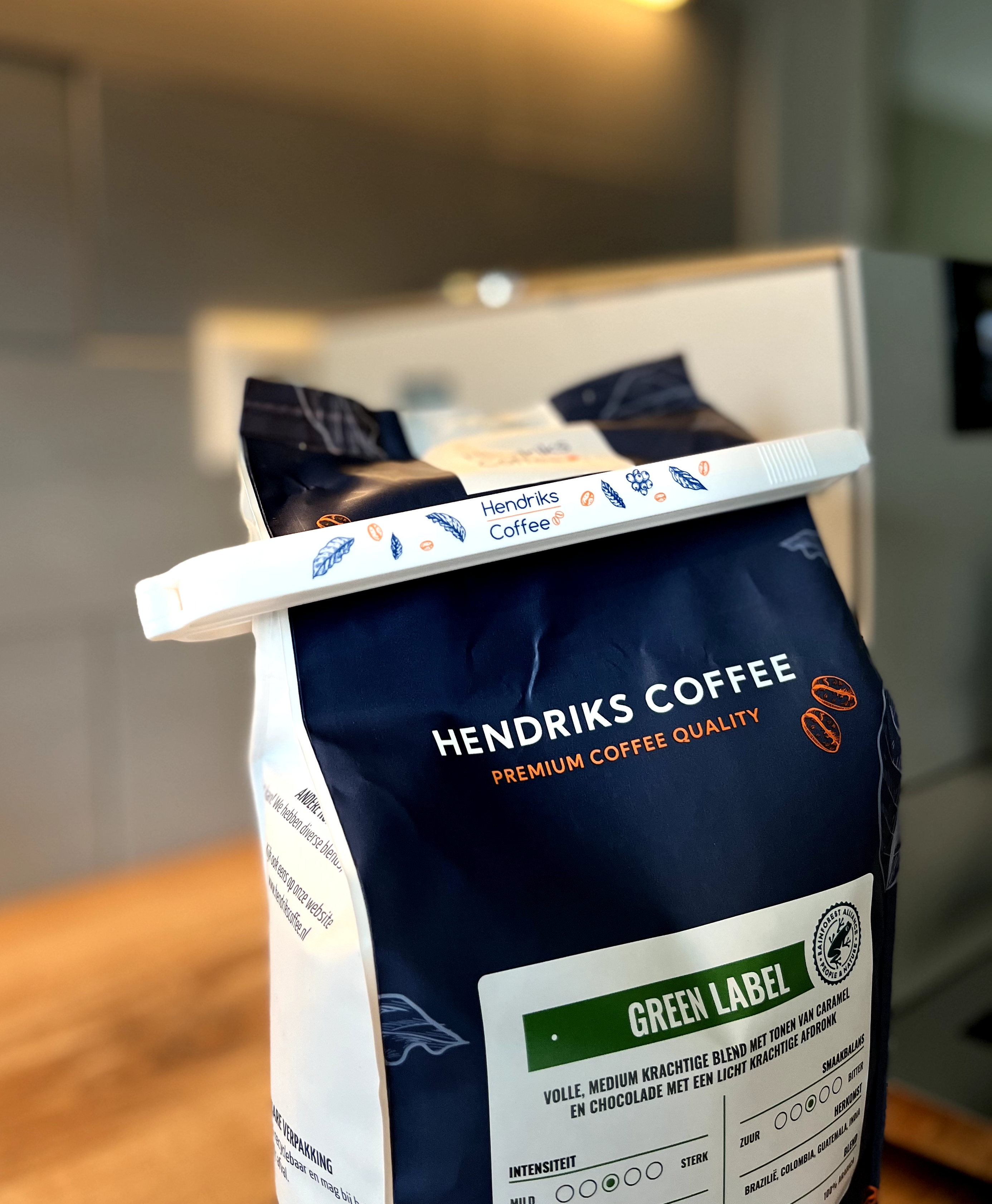 vlinder pakket zuur Koffiebonen bewaren | Hendriks Coffee